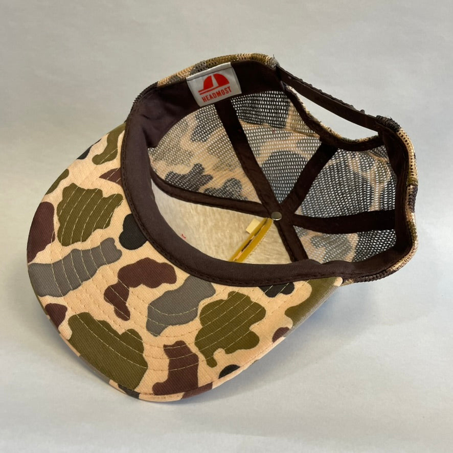 Vintage General Patton Camo Snapback Trucker Hat