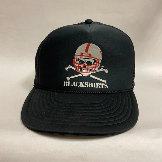 Vintage Nebraska Huskers Blackshirts Snapback Trucker Hat