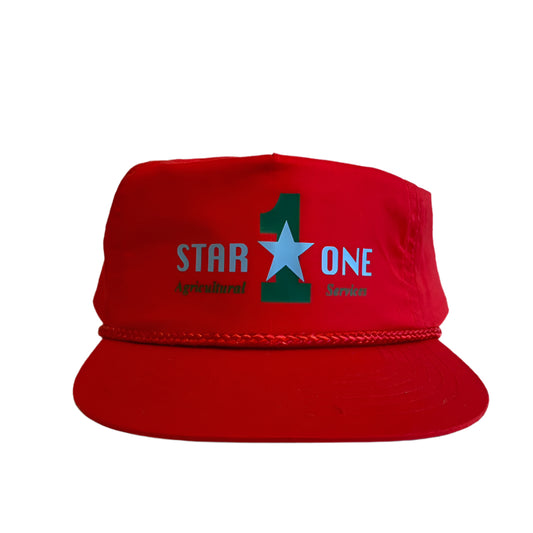 Vintage Star One Agricultural Services Snapback Hat