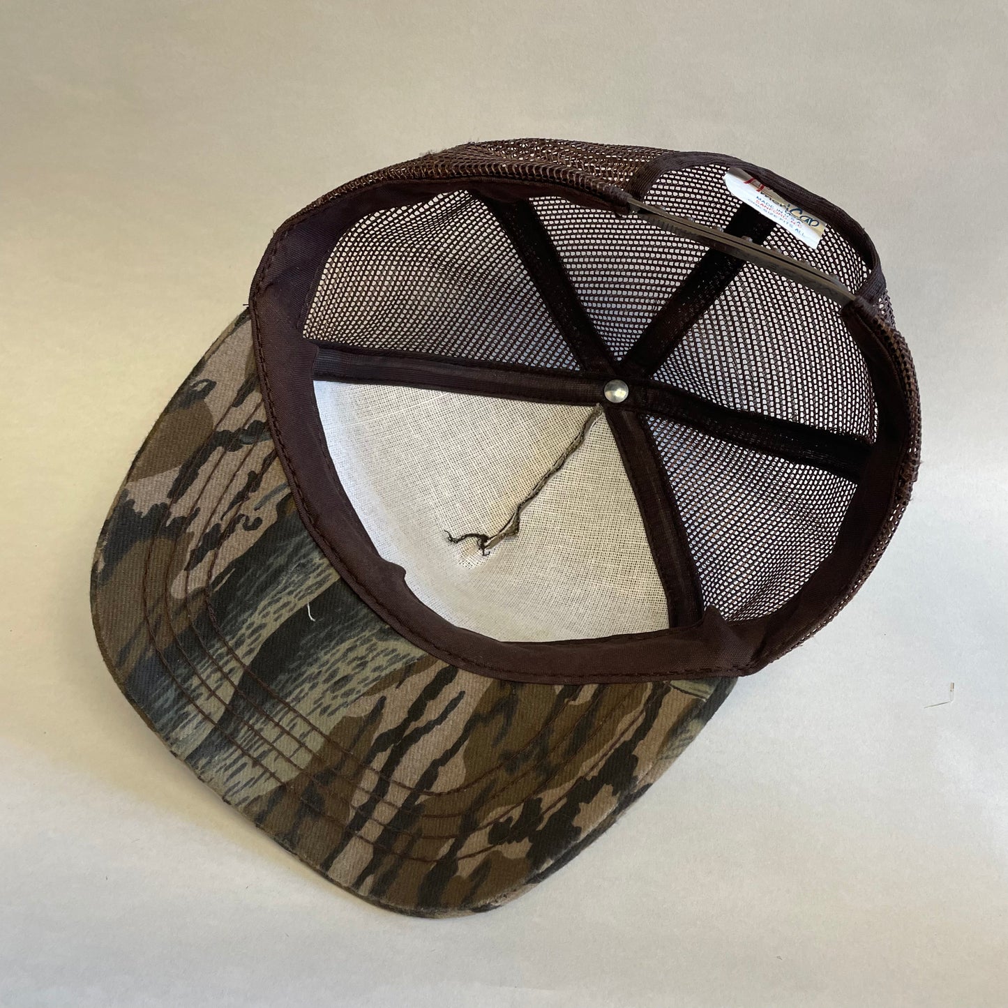 Vintage MAD Calls Camo Snapback Trucker Hat