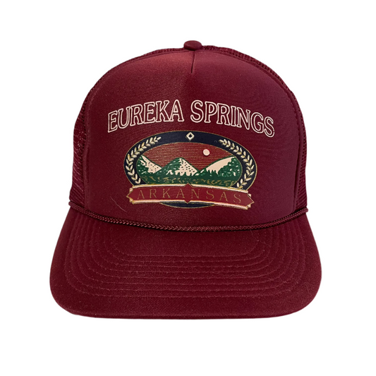Vintage Eureka Springs Arkansas Destination Snapback Hat
