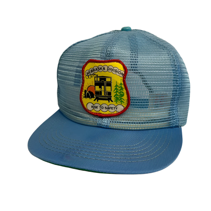 Vintage Nebraska Division Railroad Snapback Hat