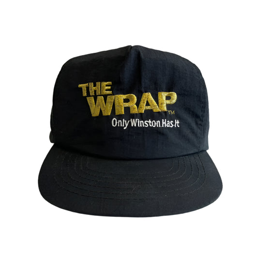 Vintage Winston The Wrap Cigarette Snapback Hat