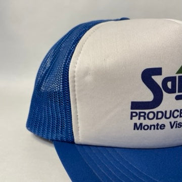 Vintage Sargent Monte Vista, Colorado Snapback Hat