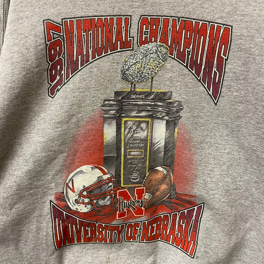Vintage Nebraska Huskers 1997 National Champions Crewneck XL