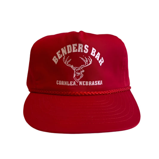 Vintage Bender's Bar Cornlea, Nebraska Snapback Hat