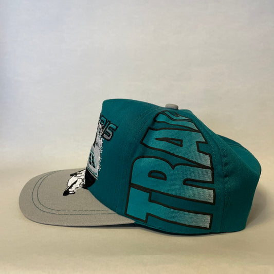 Vintage Polaris Trail Snowmobile Snapback Hat