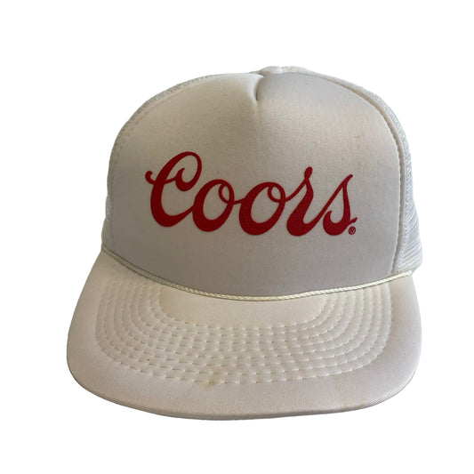 Vintage Coors Beer Snapback Trucker Hat
