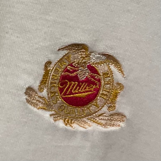 Vintage Miller Beer Polo L