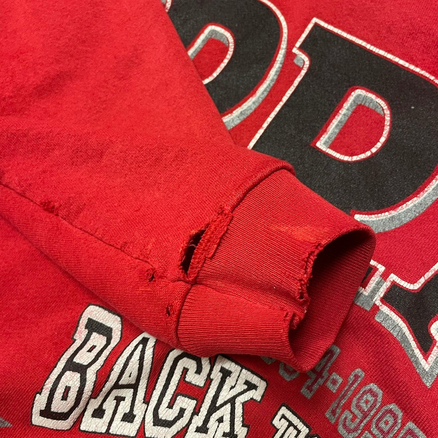 Vintage Nebraska Huskers Spellout Crewneck M