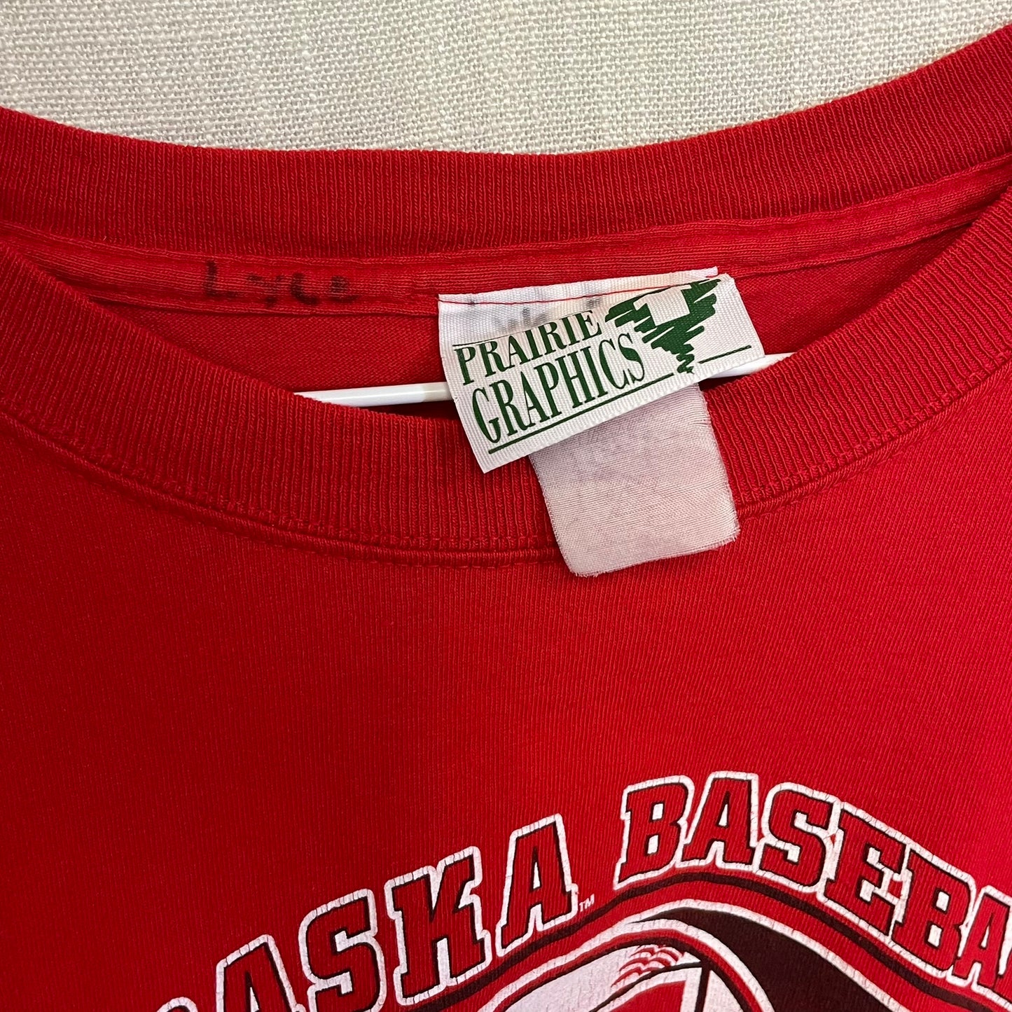 Vintage Nebraska Huskers Baseball 2001 College World Series Shirt XL