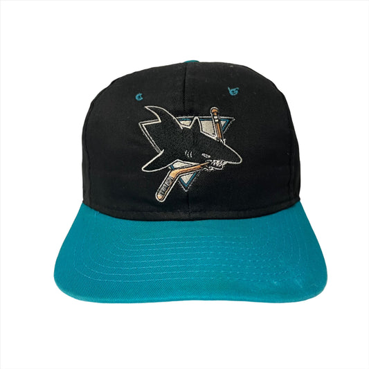 Vintage San Jose Sharks NHL Snapback Hat