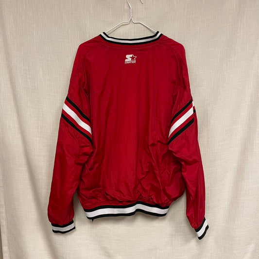 Vintage Nebraska Huskers STARTER Windbreaker XL