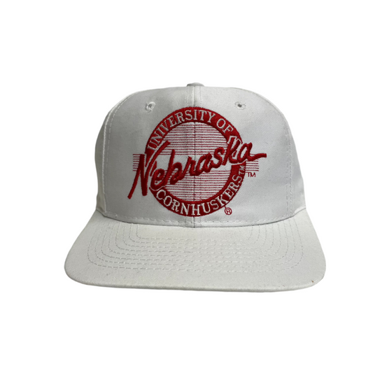 Vintage Nebraska Huskers Tom Osborne The Game Snapback Hat