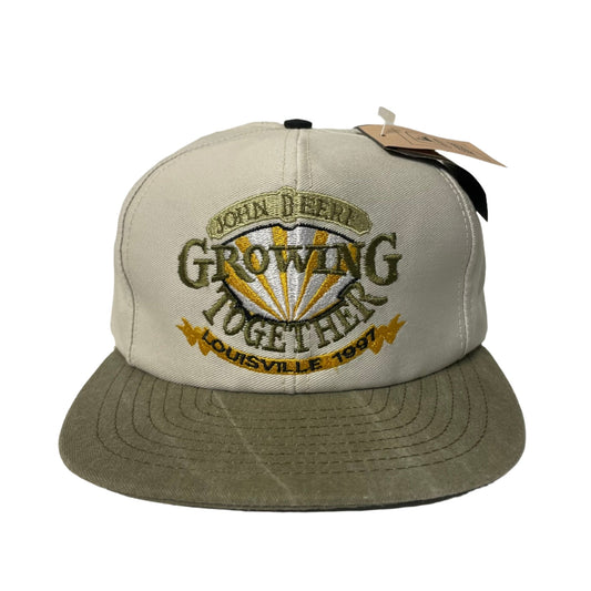Vintage John Deere Growing Together Louisville Snapback