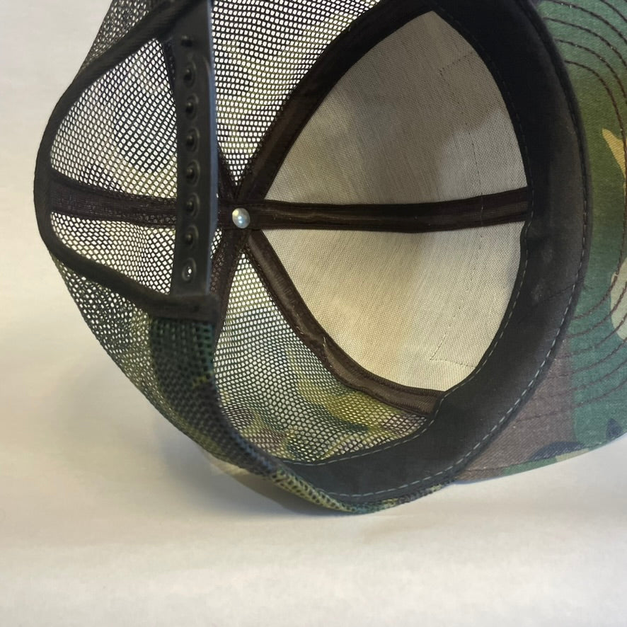 Vintage GOODYEAR Camo Snapback Hat