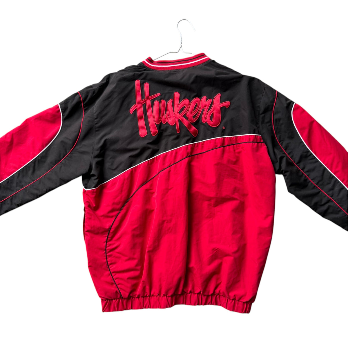Vintage Nebraska Huskers Windbreaker - XL