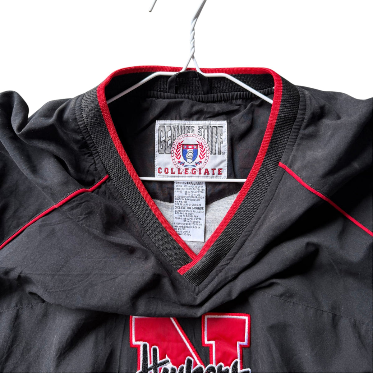 Vintage Nebraska Huskers Windbreaker - XXXL