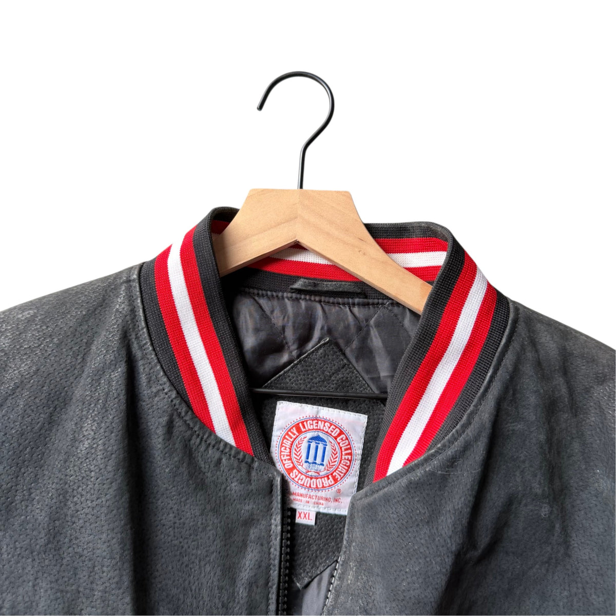Vintage Nebraska Huskers Suede Jacket - XXL