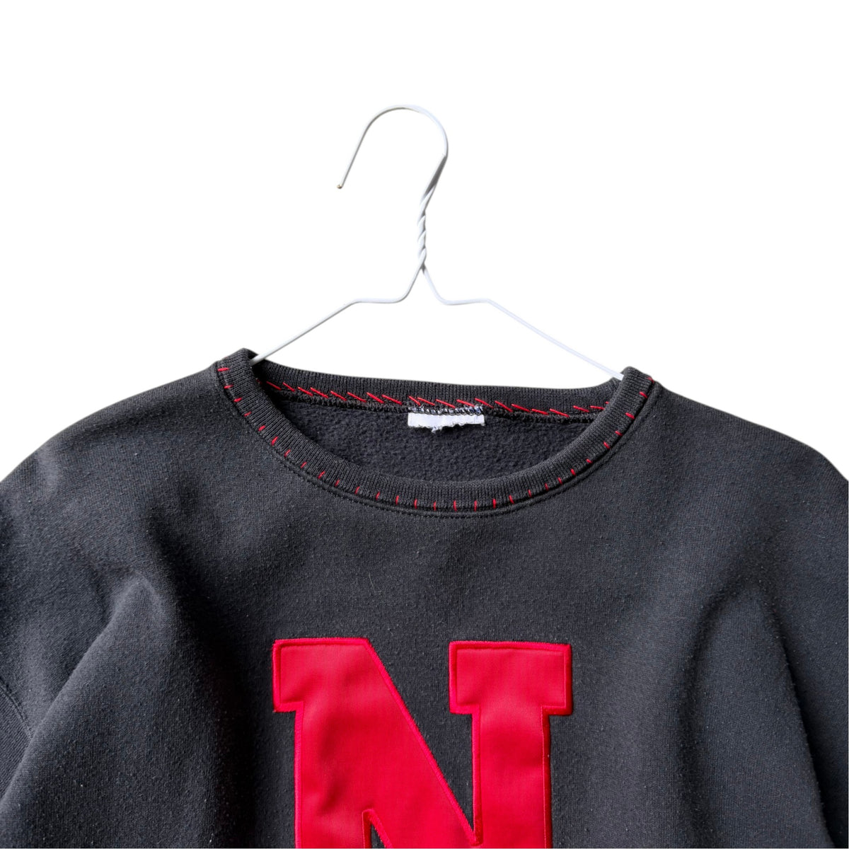 Vintage Nebraska Huskers Crop Crewneck - Medium
