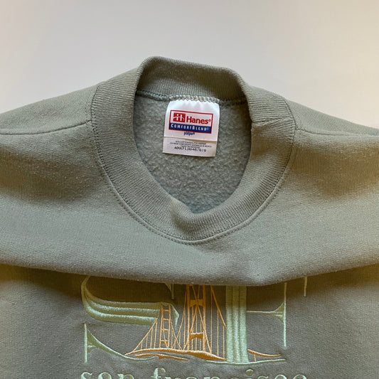 San Francisco Hanes Crewneck L