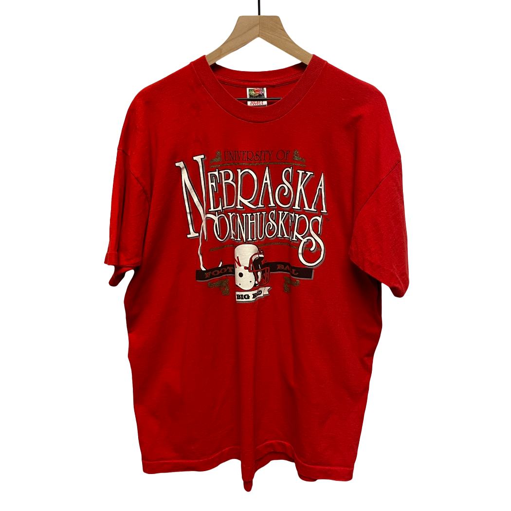 Vintage Nebraska Huskers Graphic Shirt XXL