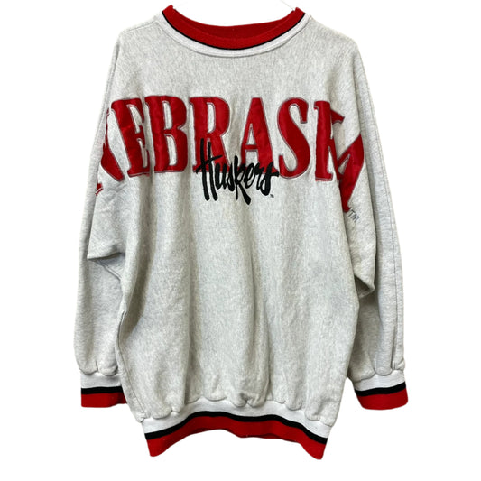Vintage Nebraska Huskers Spellout XL