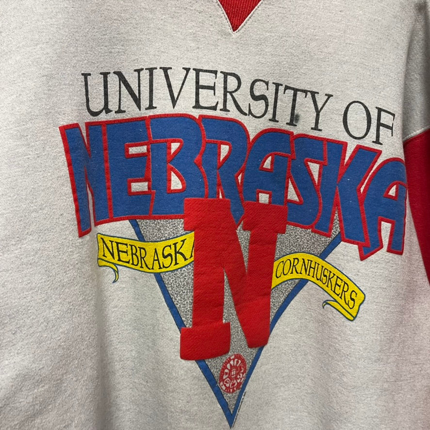 Vintage Nebraska Huskers Crewneck XL