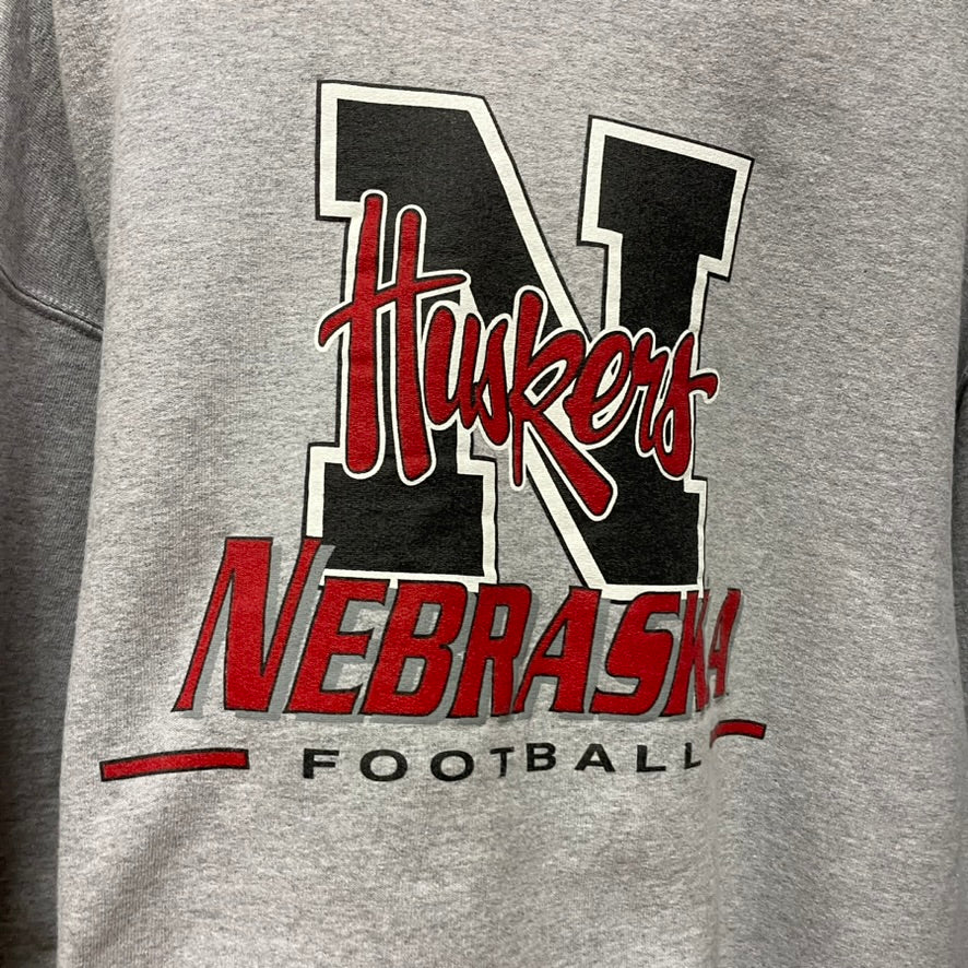 Vintage Nebraska Huskers STARTER Crewneck XL