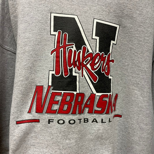 Vintage Nebraska Huskers STARTER Crewneck XL