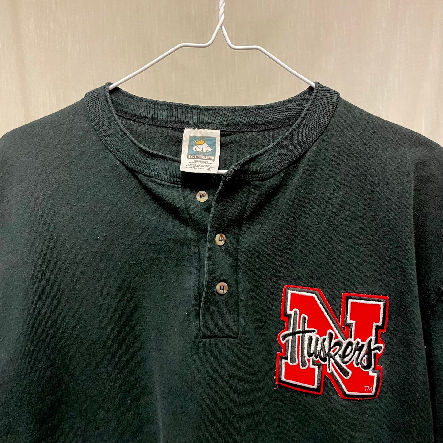 Vintage Nebraska Huskers Shirt L