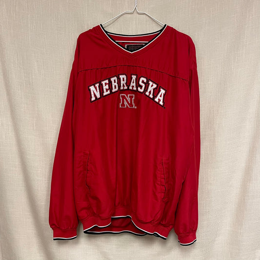 Vintage Nebraska Huskers Windbreaker XXL