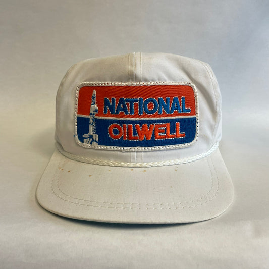 Vintage National Oilwell Strapback Hat