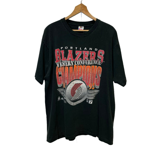 Vintage Portland Blazers 1992 Champions Shirt XL