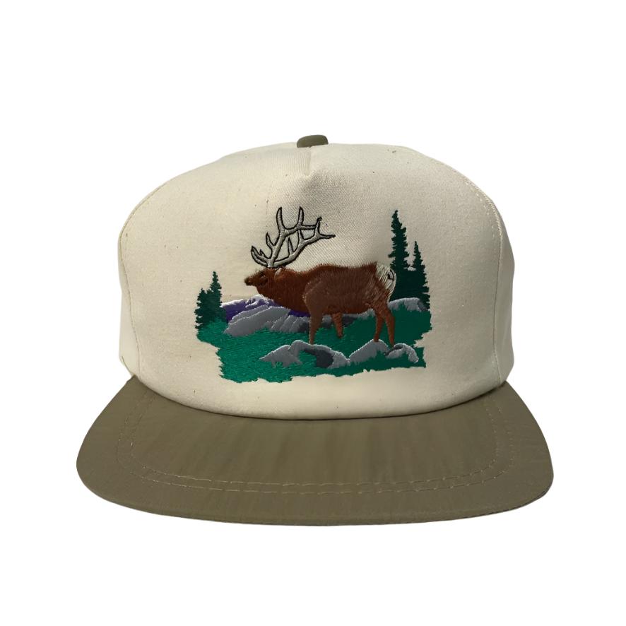 Vintage New Holland Elk Snapback Hat