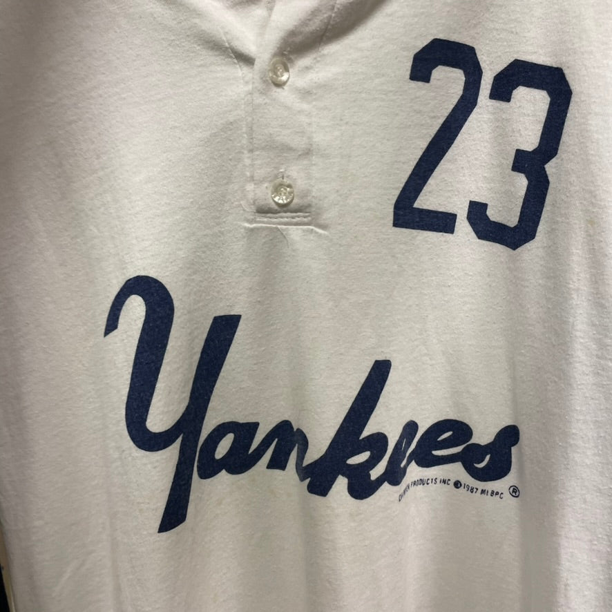 Vintage New York Yankees 1987 Baseball Shirt XL