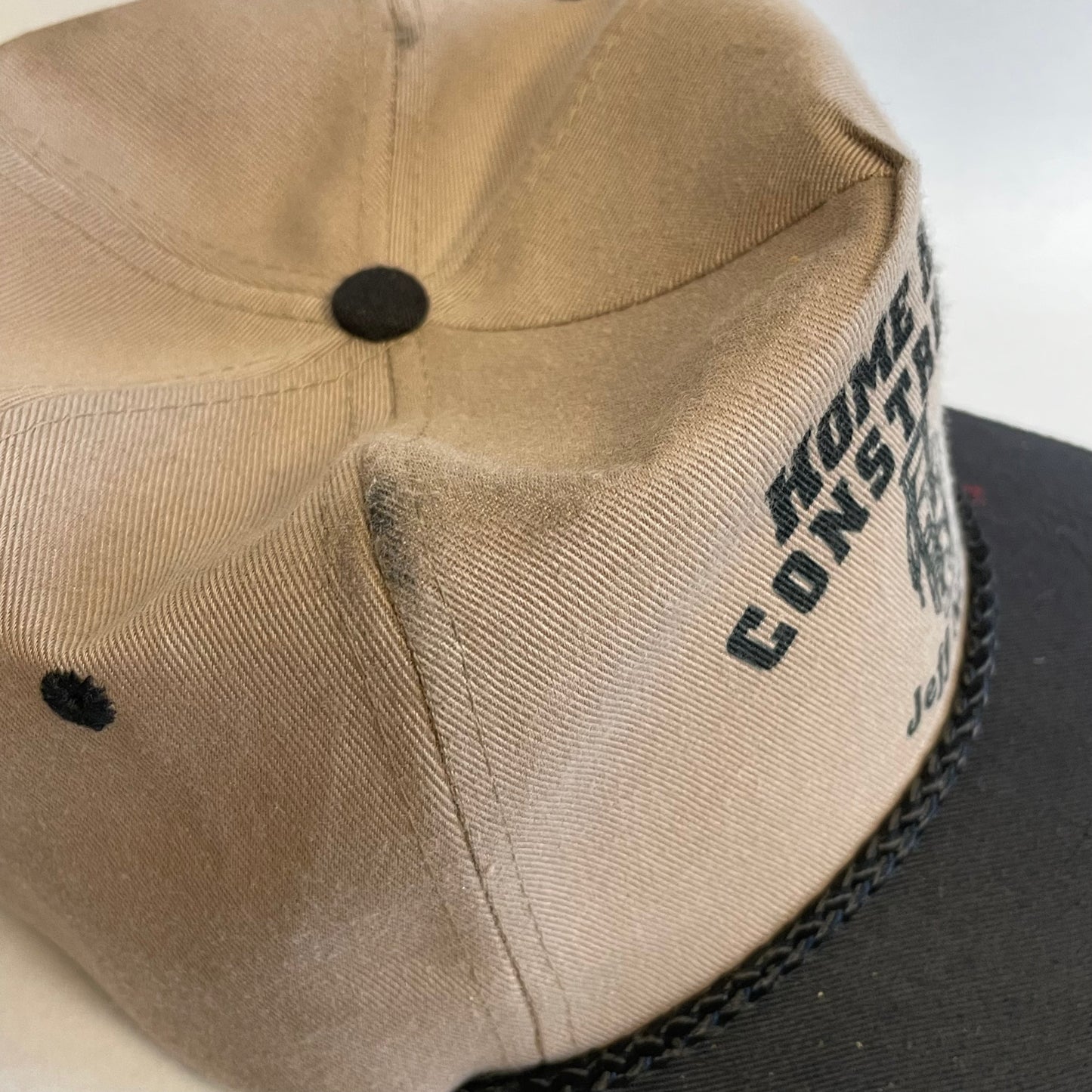 Vintage Home Handy Construction Jeff Novotny Snapback Hat