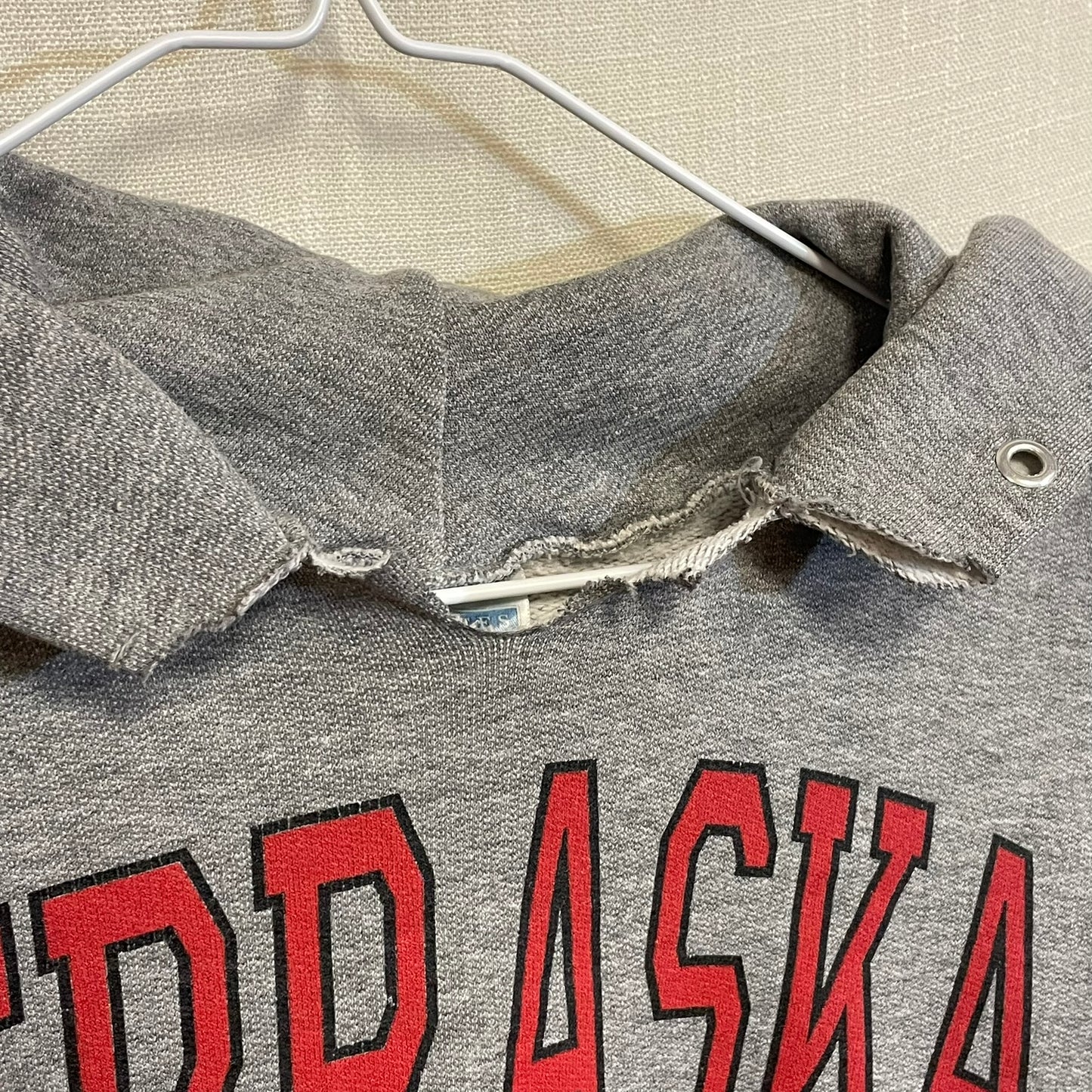 Vintage Nebraska Huskers Baseball Sweatshirt L