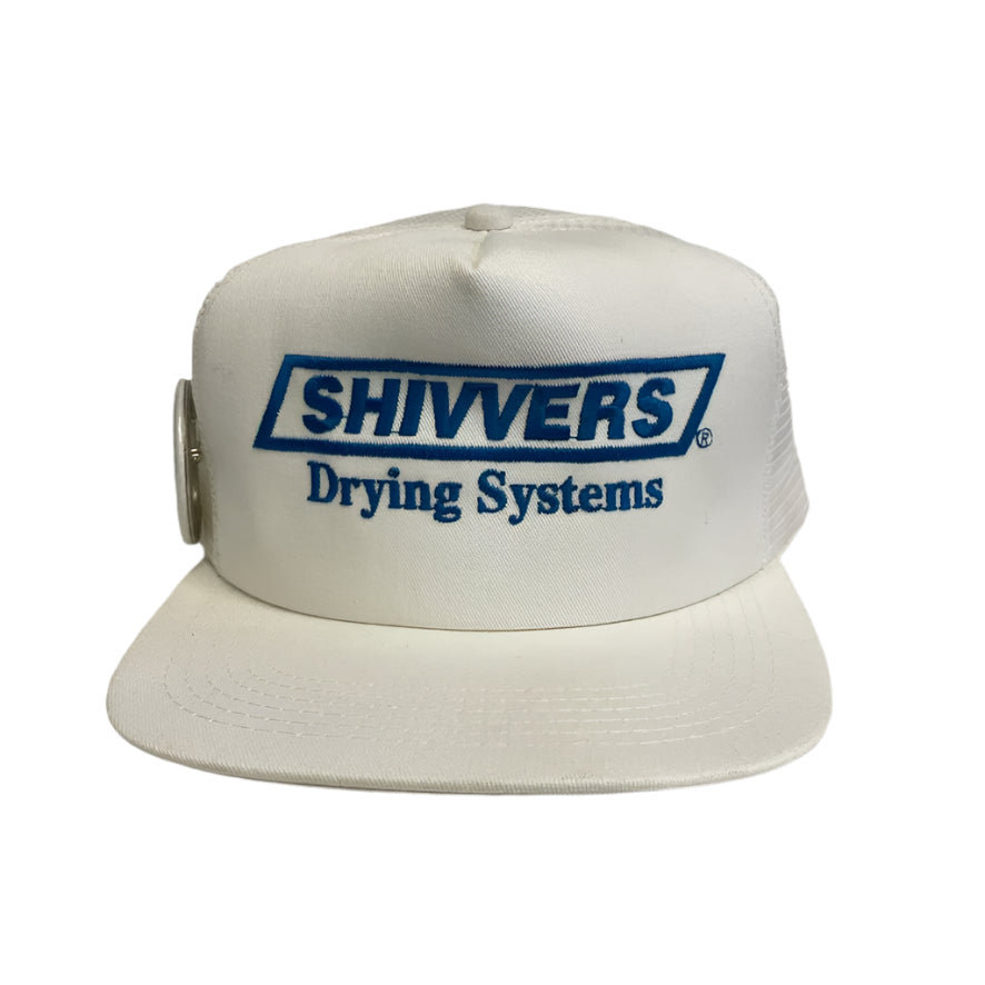 Vintage Shivvers Drying Systems Snapback Hat w/ Button