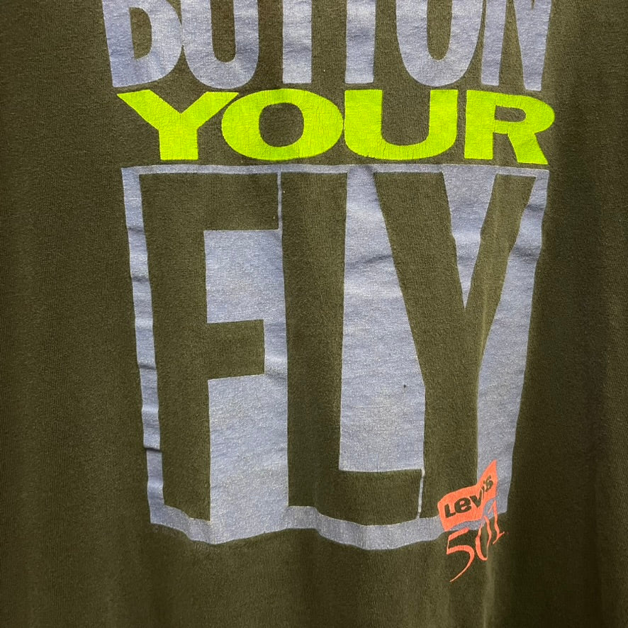 Vintage LEVIS Button Your Fly Shirt L