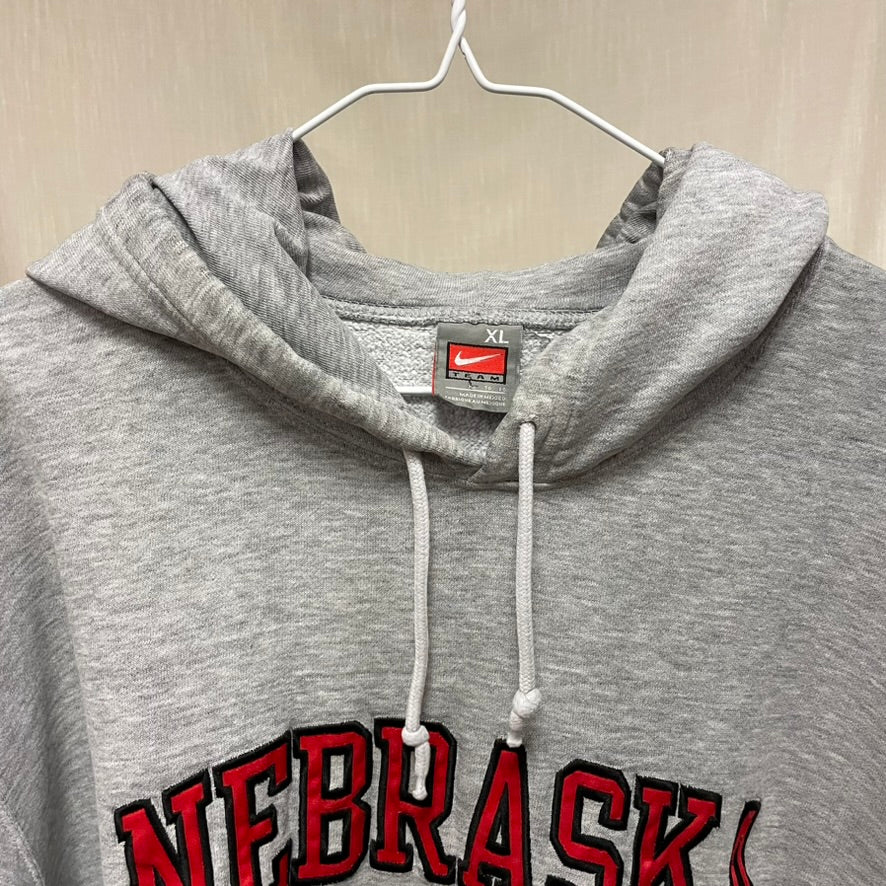 Vintage Nebraska Huskers Nike Hoodie L