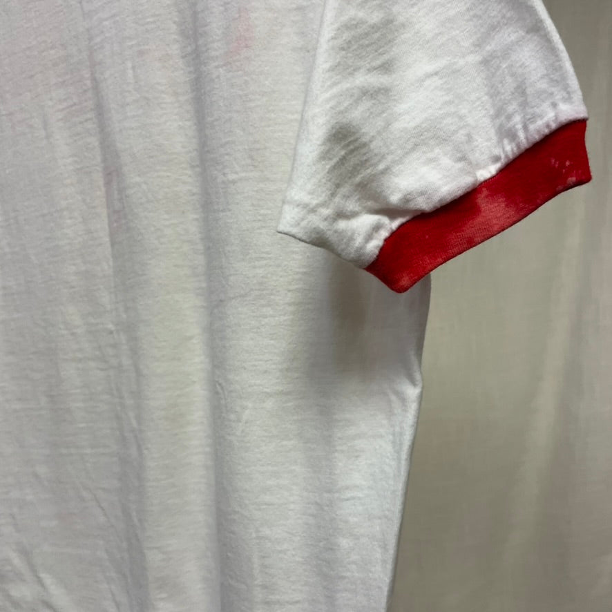 Vintage Nebraska Huskers Ringer Shirt L