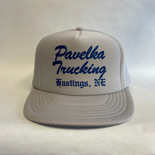 Vintage Pavelka Trucking Hastings Nebraska Snapback Hat