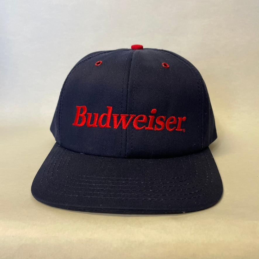 Vintage Budweiser Beer Snapback Hat