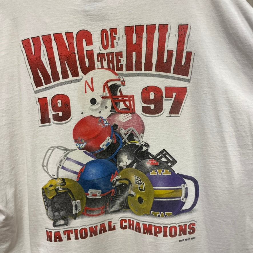 Vintage Nebraska Huskers 1997 National Champions Shirt XXL
