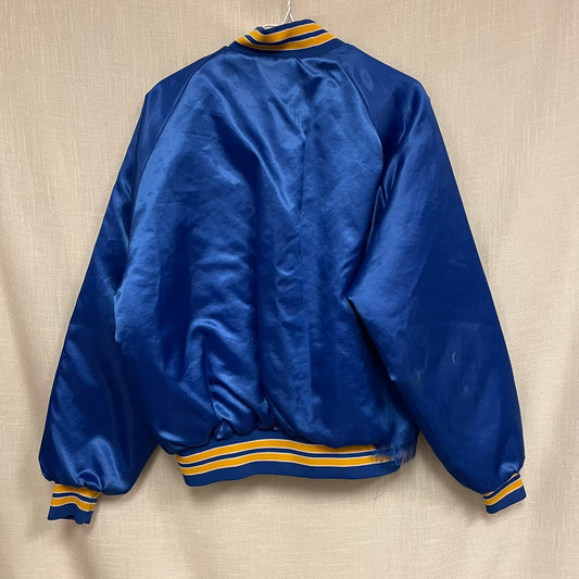 Vintage Sertoma International Beatrice, NE Satin Bomber Jacket L