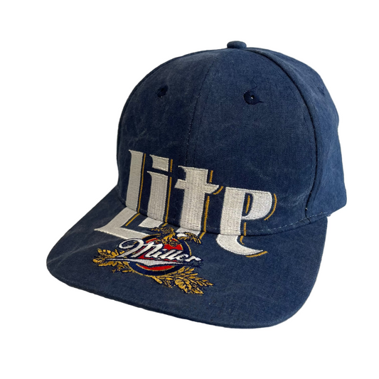 Vintage Miller Lite Beer Strapback Hat