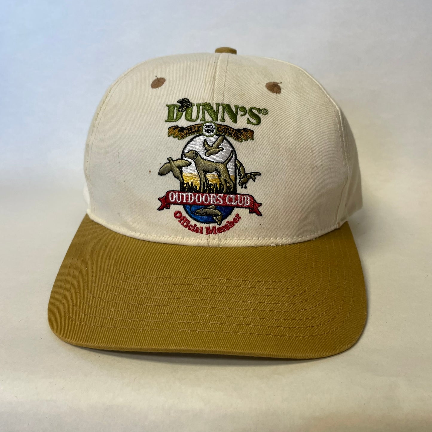 Vintage Dunn's Outdoor Club Snapback Hat