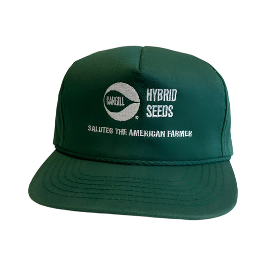 Vintage Cargill Hybrid Seeds Snapback Hat