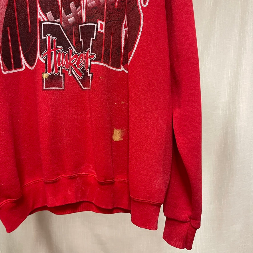 Vintage Nebraska Huskers Crewneck XL